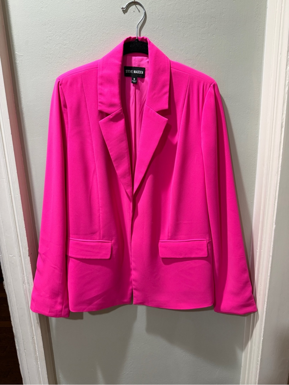 Steve Madden Peyton Hot Pink Blazer